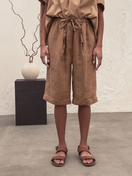 Kris Transformed Linen Pants 2 in 1