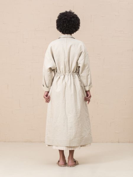 Victor Drawstring Waist Coat&nbsp;