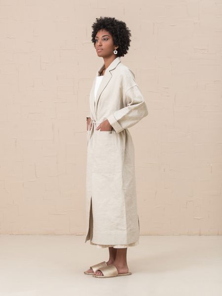 Victor Drawstring Waist Coat&nbsp;